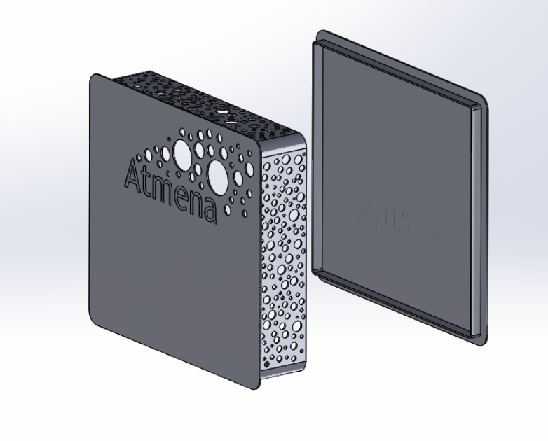 Fig 3: SolidWorks case design